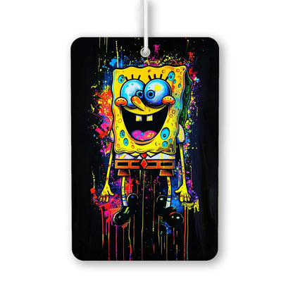 Colorful SpongeBob SquarePants Graphic Air Freshener