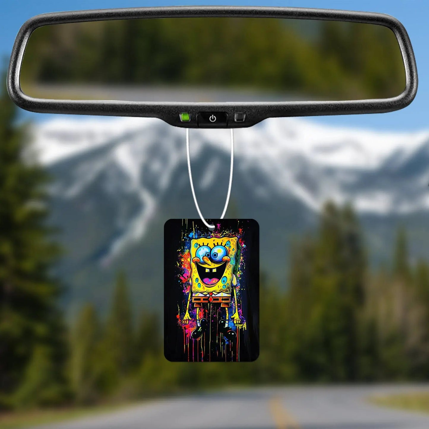 Colorful SpongeBob SquarePants Graphic Air Freshener