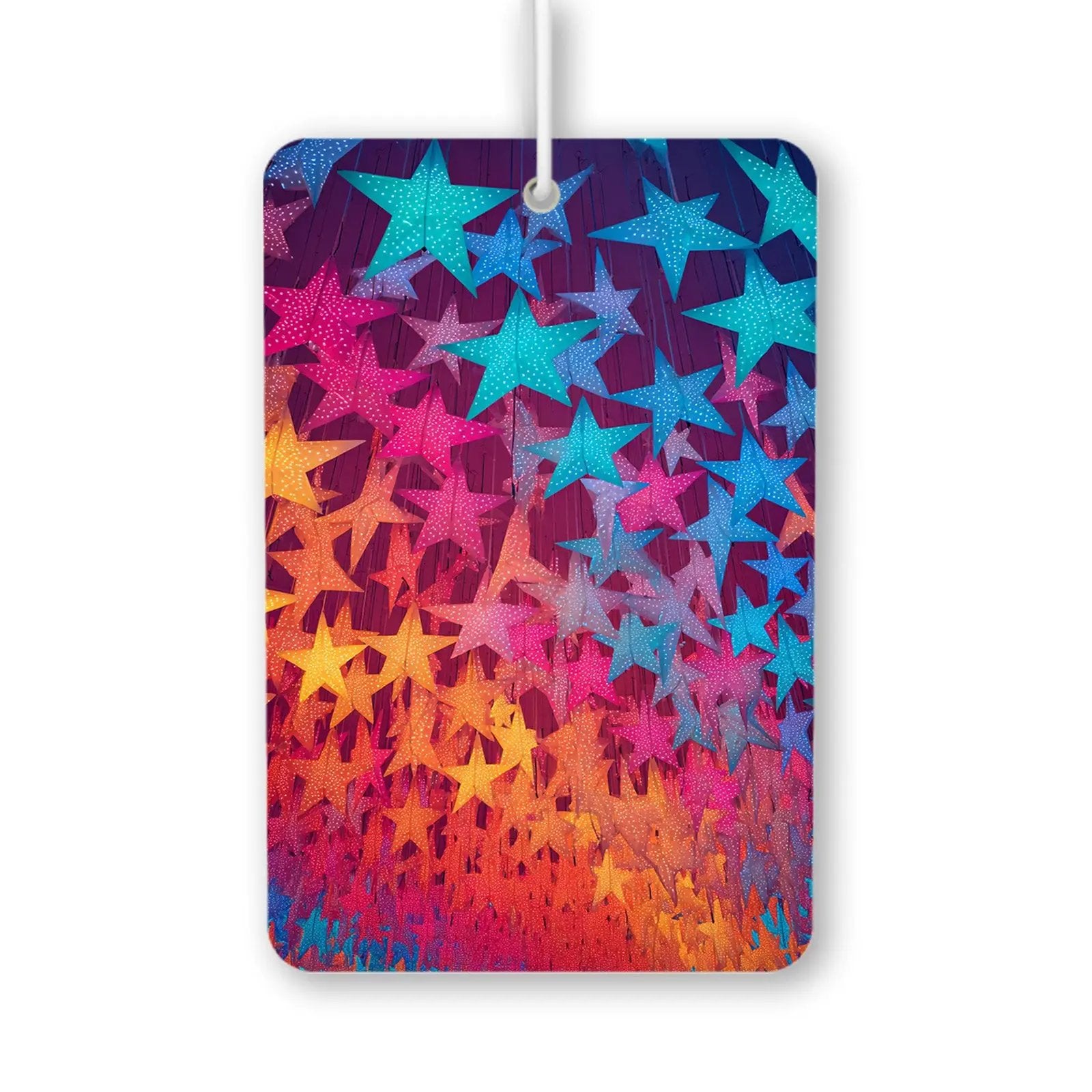 Colorful Star Hanging Decoration Air Freshener