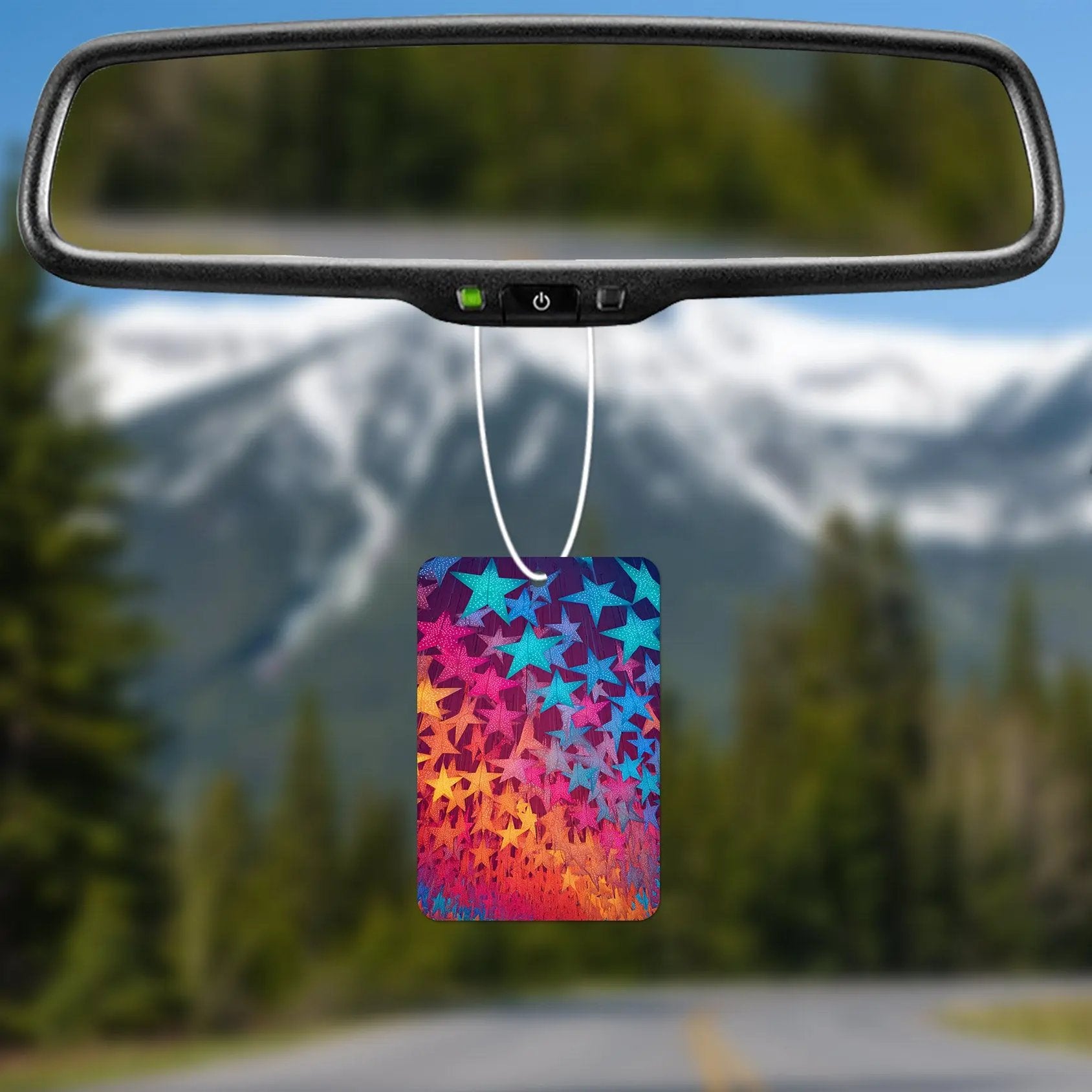 Colorful Star Hanging Decoration Air Freshener