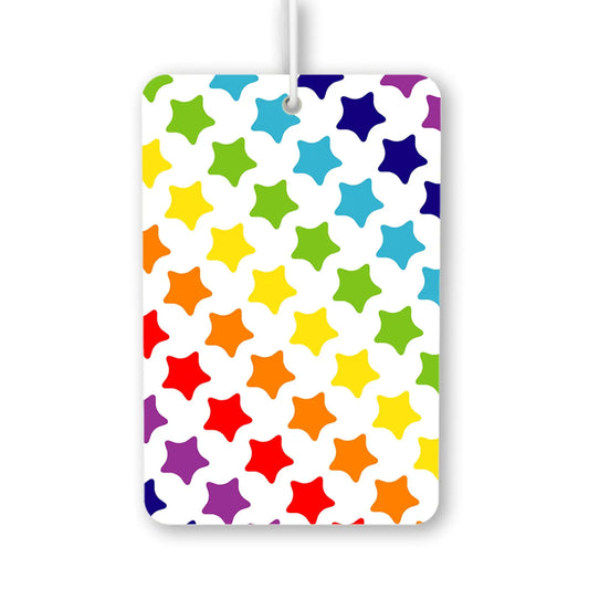 Colorful Star Pattern Air Freshener