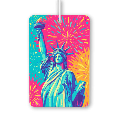 Colorful Statue of Liberty Air Freshener