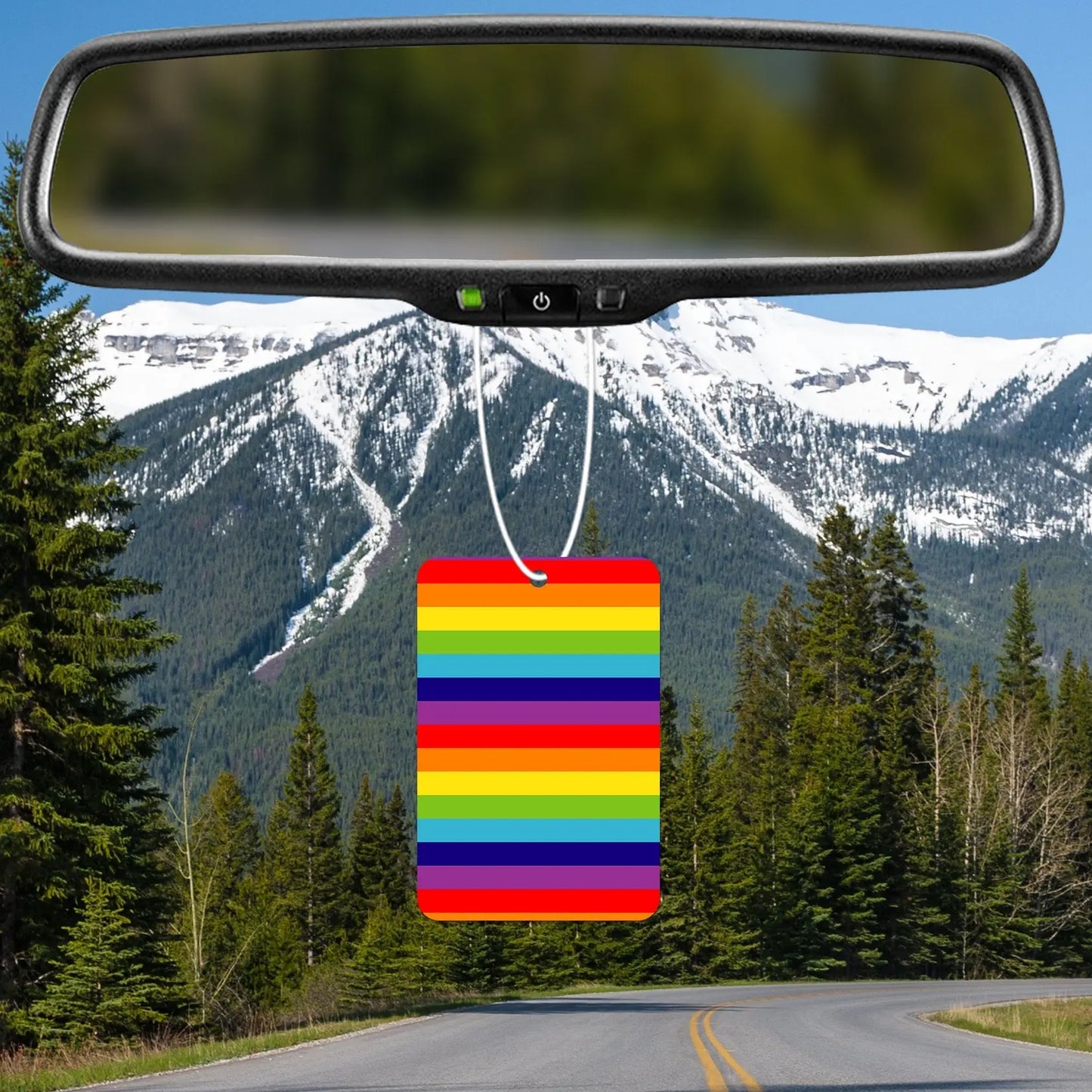 Colorful Striped Air Freshener