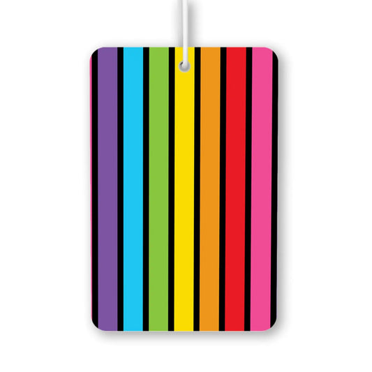 Colorful Striped Air Freshener