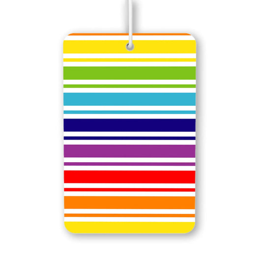 Colorful Striped Air Freshener