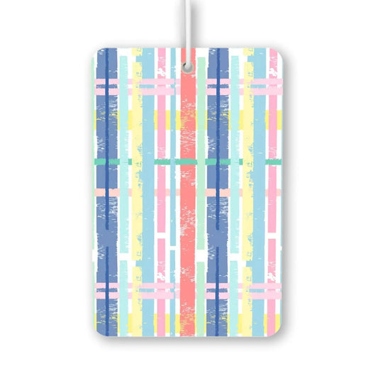 Colorful Striped Pattern Air Freshener