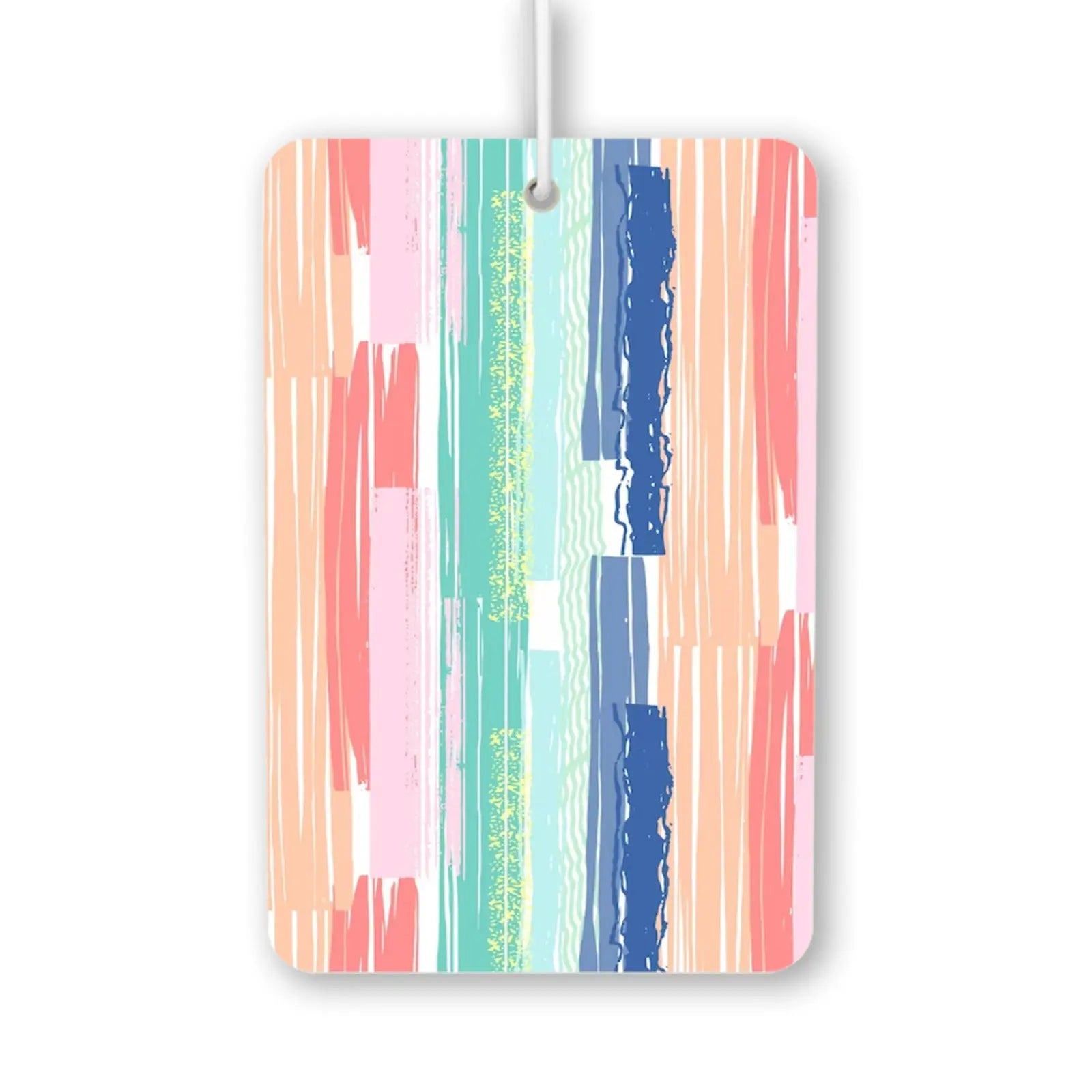 Colorful Striped Pattern Air Freshener