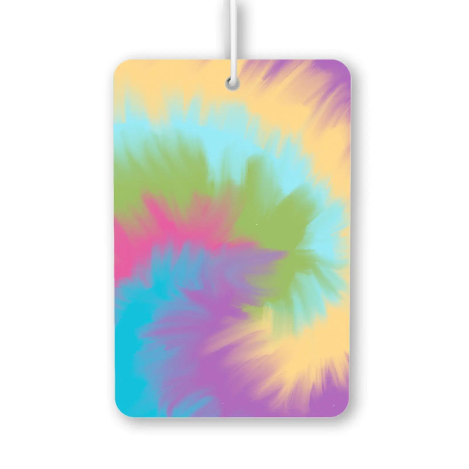 Colorful Swirl Air Freshener