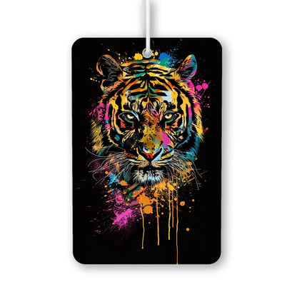 Colorful Tiger Art Air Freshener