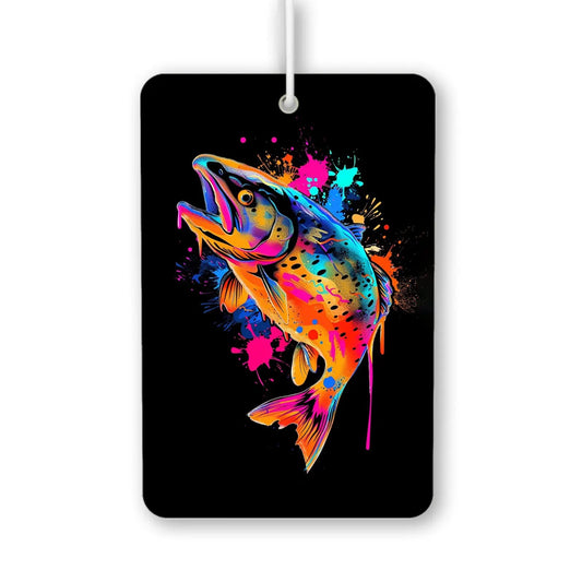 Colorful Trout Fish Air Freshener