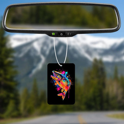 Colorful Trout Fish Air Freshener