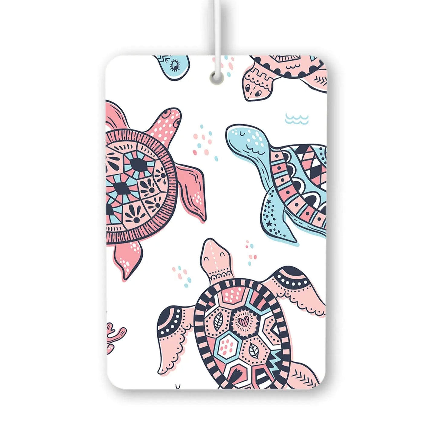 Colorful Turtle Pattern Air Freshener