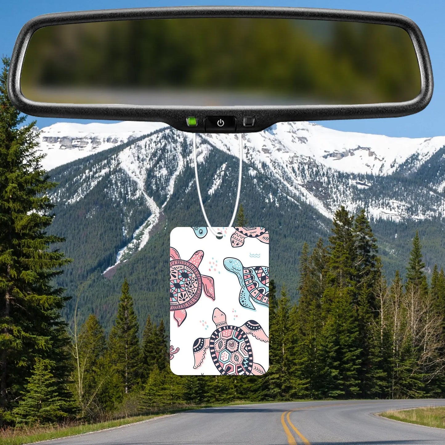 Colorful Turtle Pattern Air Freshener