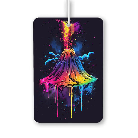 Colorful Volcano Air Freshener