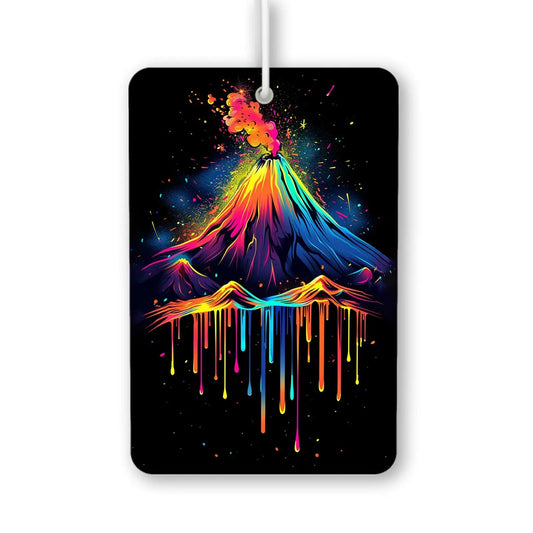 Colorful Volcano Art Air Freshener Instafreshener - API