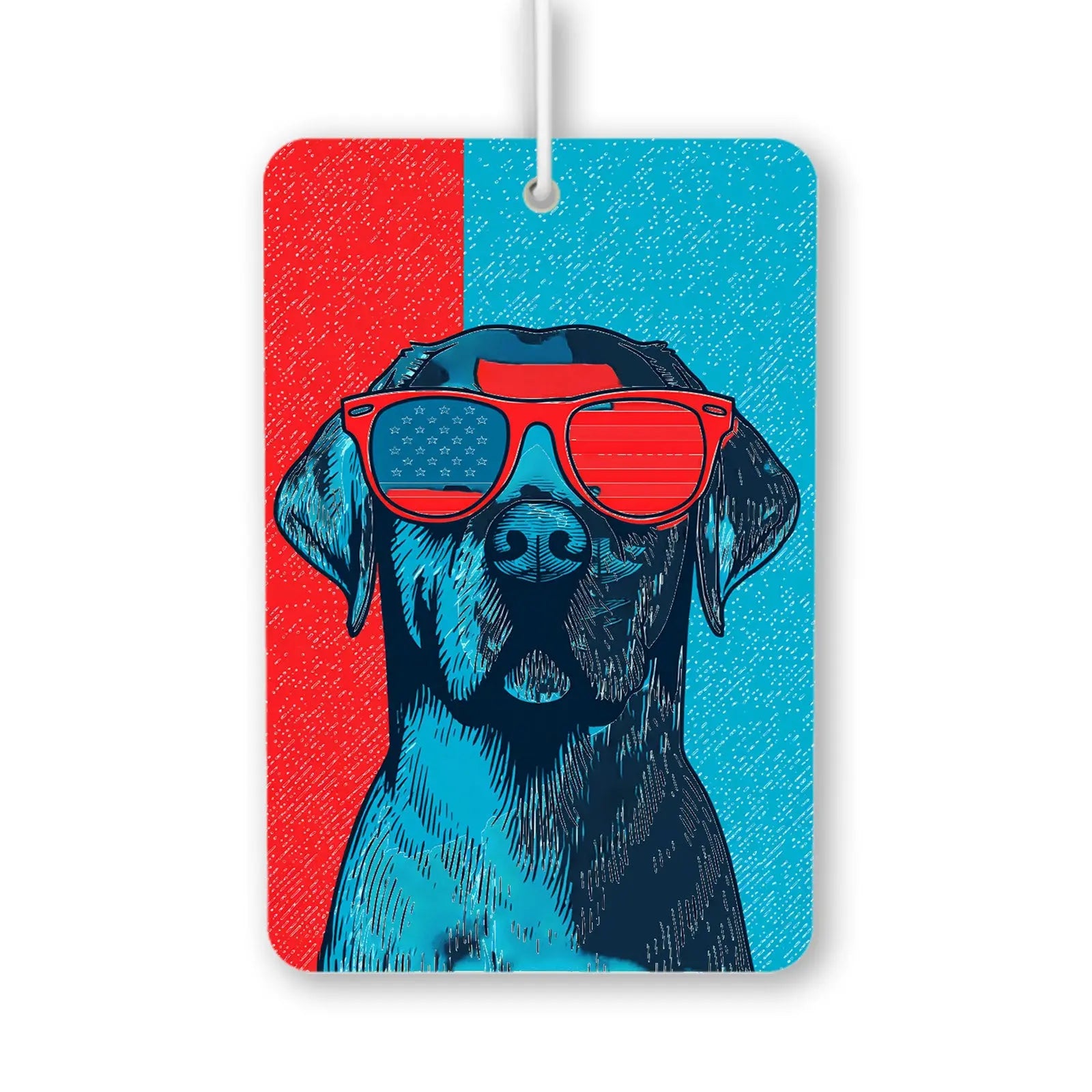 Cool Dog in Sunglasses Air Freshener