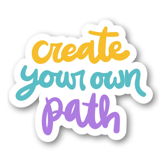 Create Your Own Path Sticker