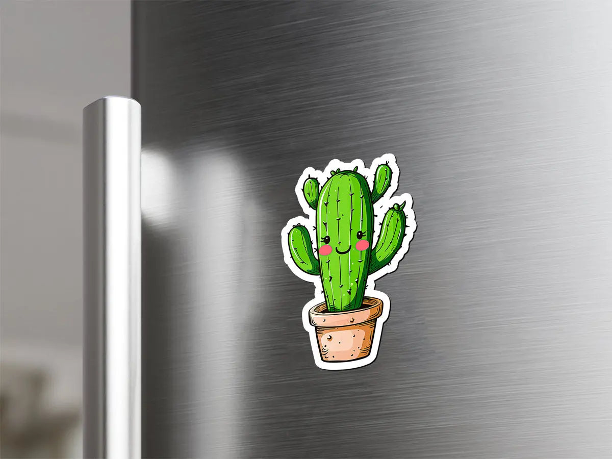 Cute Cactus Magnet