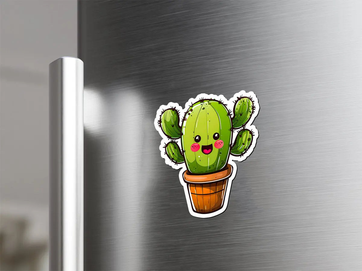 Cute Cactus Magnet