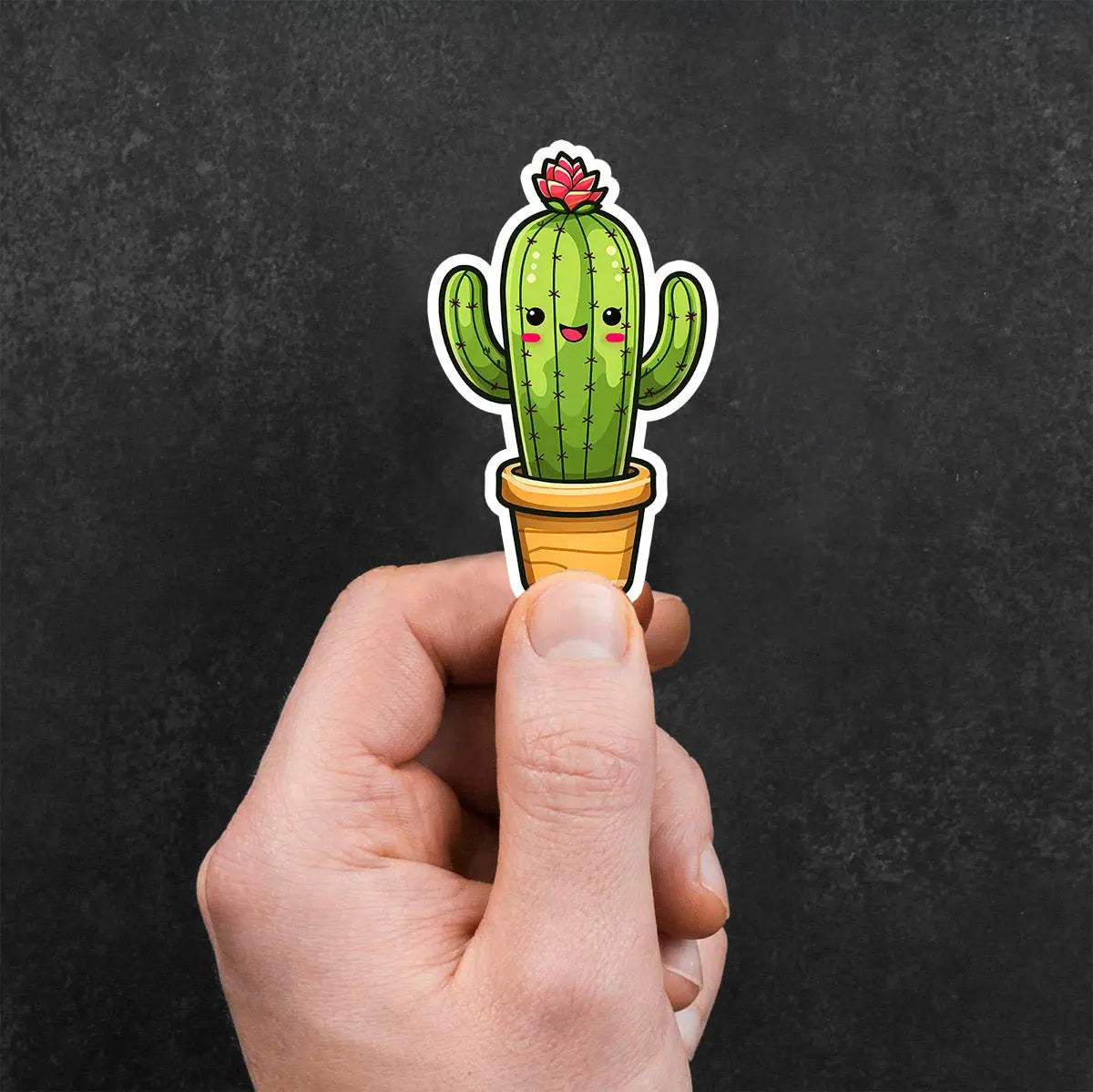 Cute Cactus Sticker
