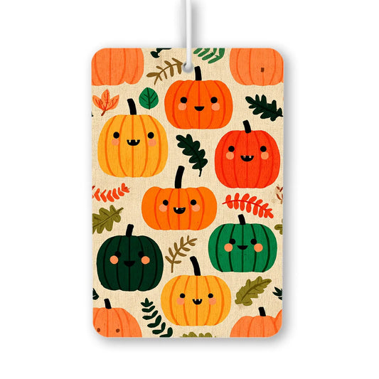 Cute Pumpkin Pattern Air Freshener