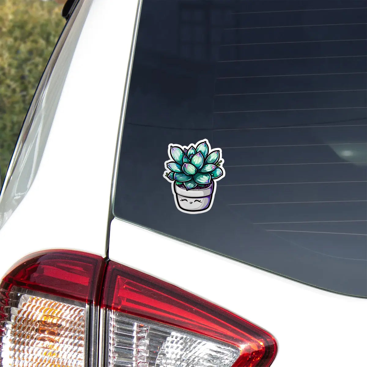 Cute Succulent Plant Sticker