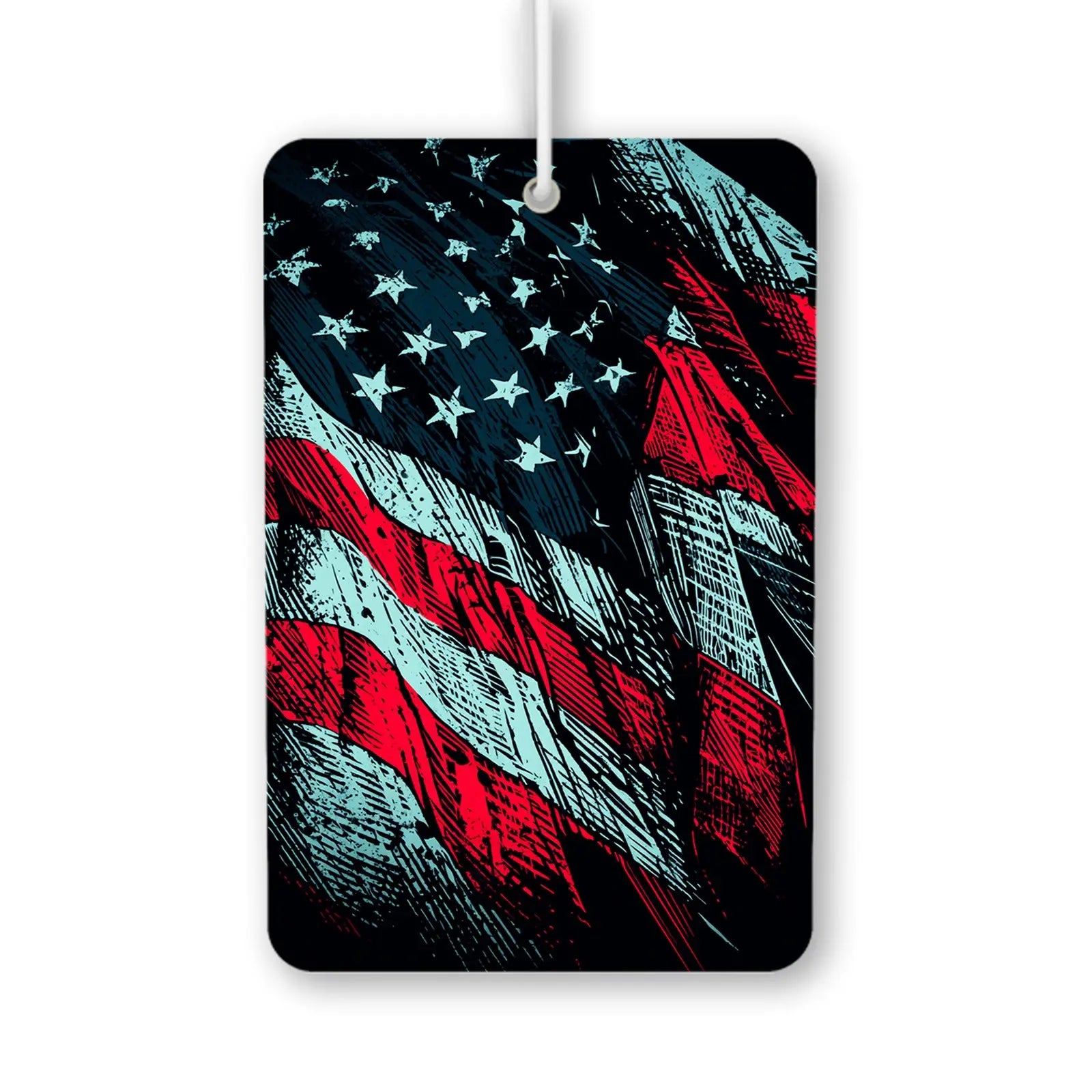 Distressed American Flag Air Freshener