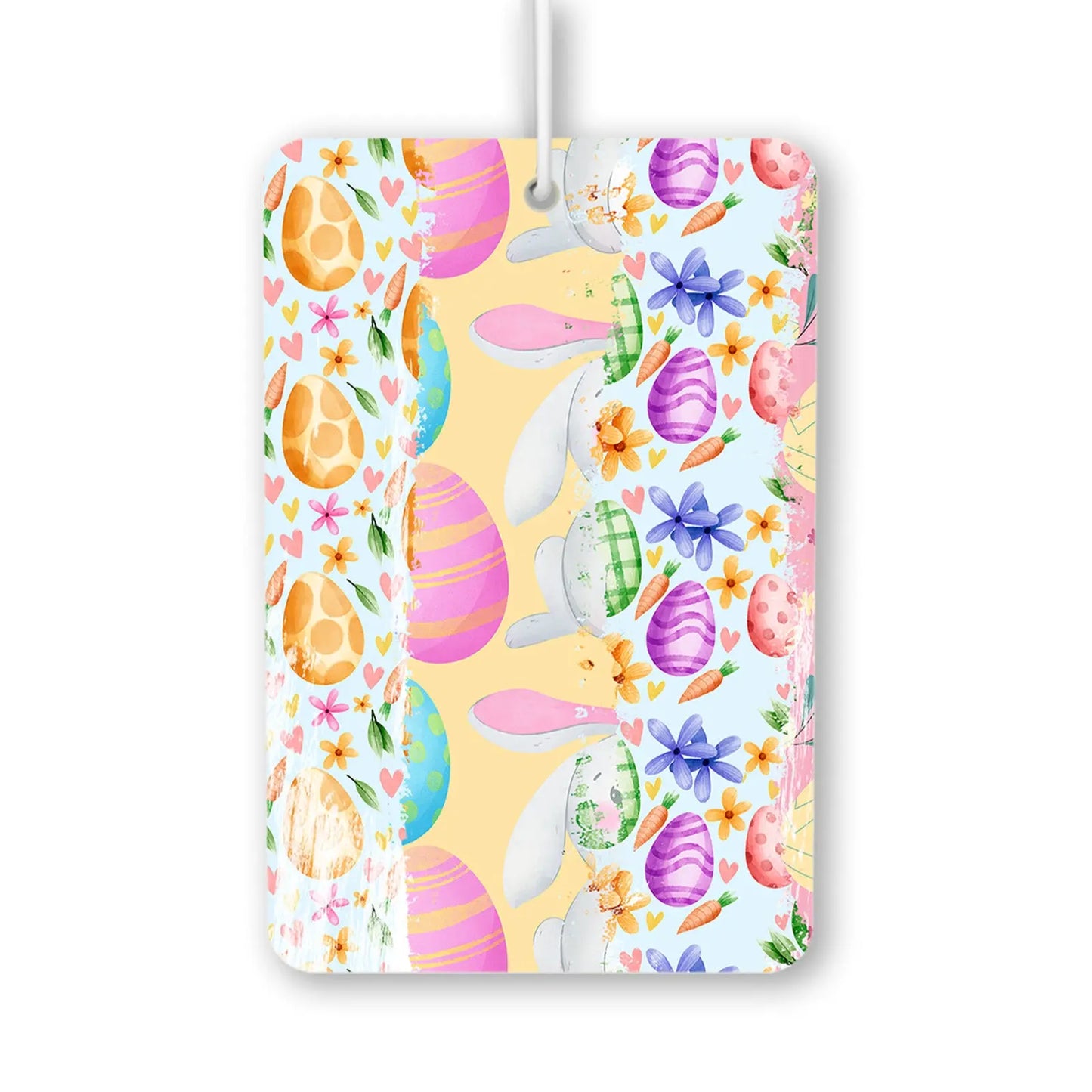 Easter Bunny & Egg Pattern Air Freshener