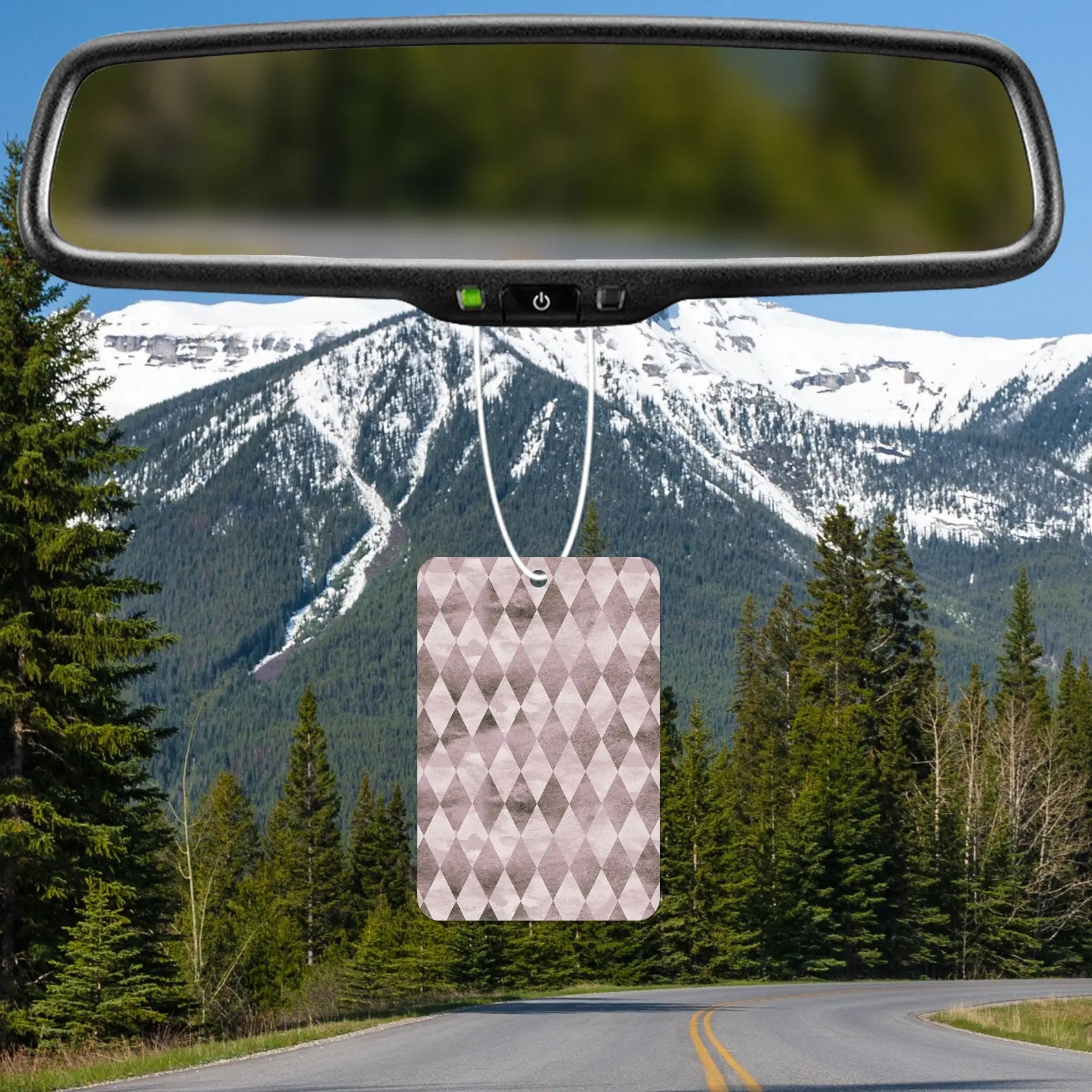 Elegant Diamond Pattern Air Freshener
