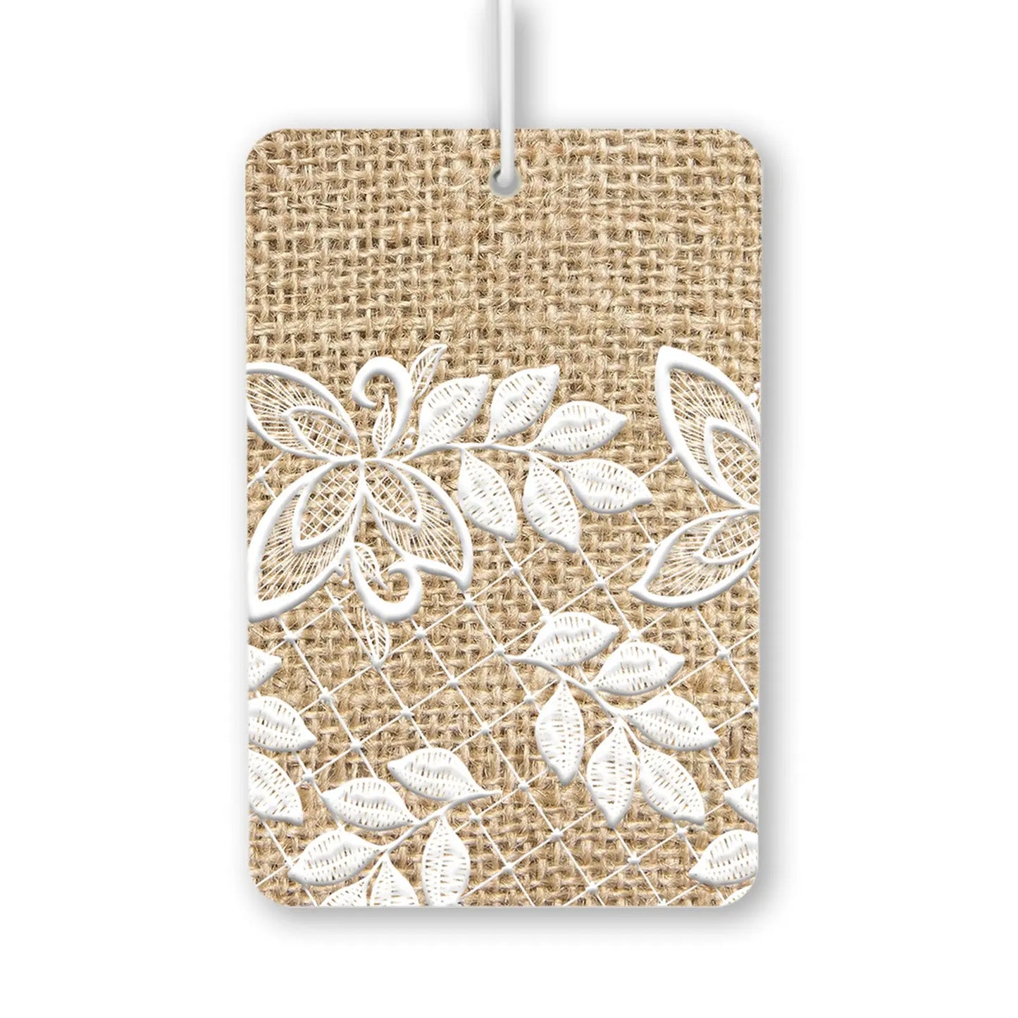 Elegant Floral Lace Design Air Freshener