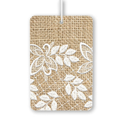 Elegant Floral Lace Design Air Freshener