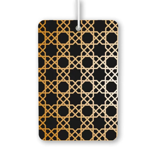 Elegant Geometric Pattern Air Freshener