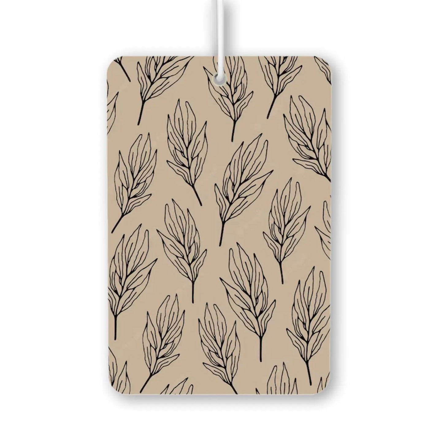 Elegant Leaf Pattern Air Freshener
