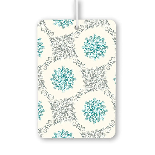 Elegant Snowflake Pattern Air Freshener
