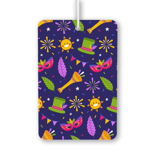 Festive Carnival Pattern Air Freshener