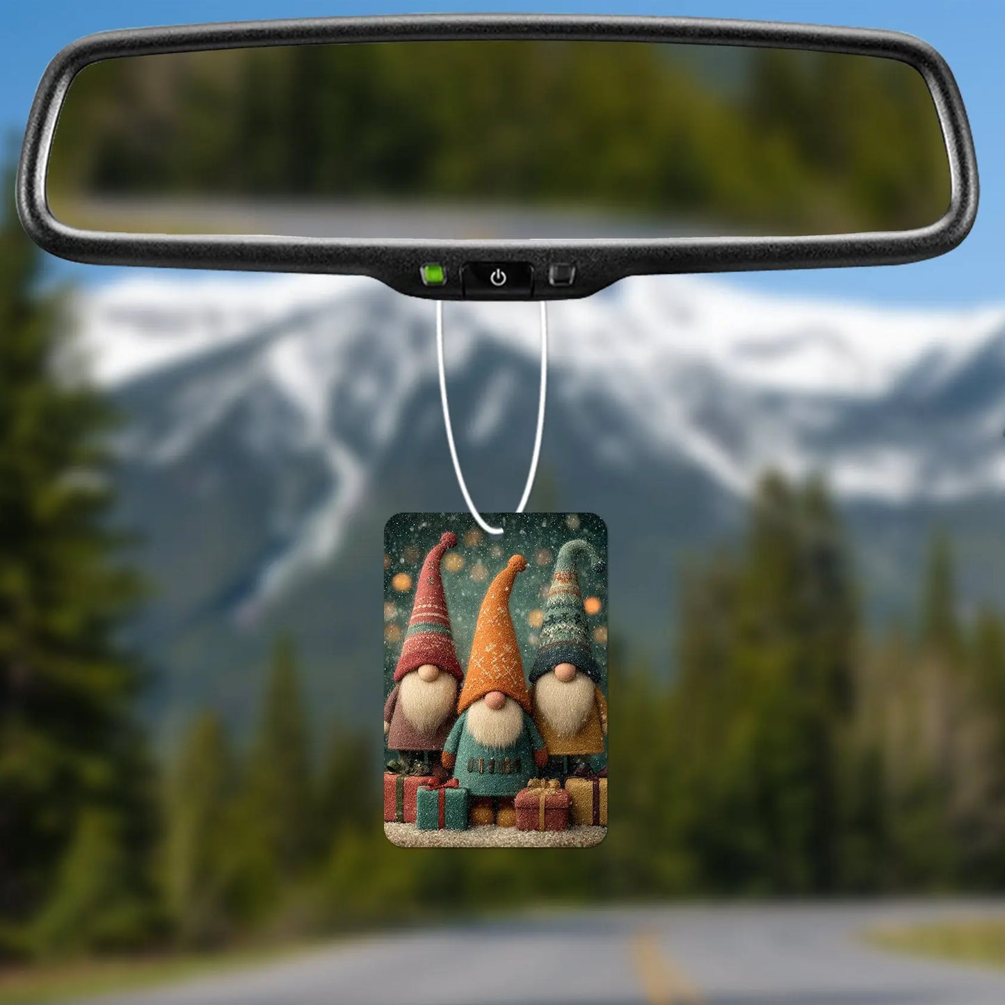 Festive Gnomes with Gifts Air Freshener