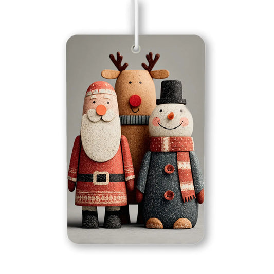 Festive Holiday Character Figurines Air Freshener