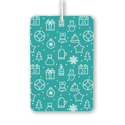 Festive Holiday Icons Air Freshener