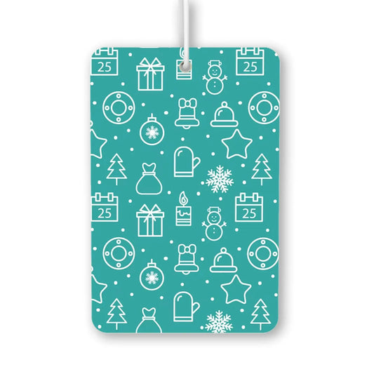 Festive Holiday Icons Air Freshener