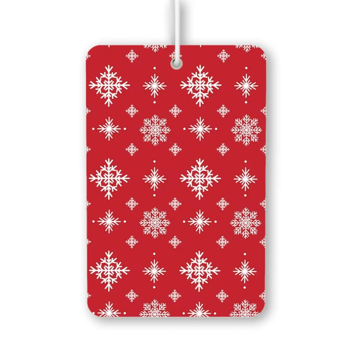 Festive Snowflake Pattern Air Freshener