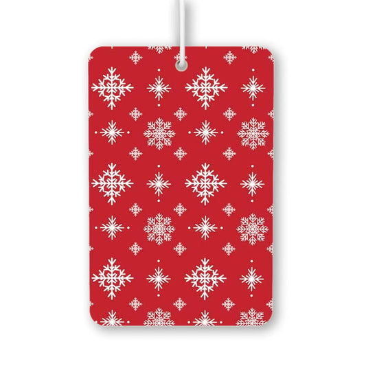 Festive Snowflake Pattern Air Freshener