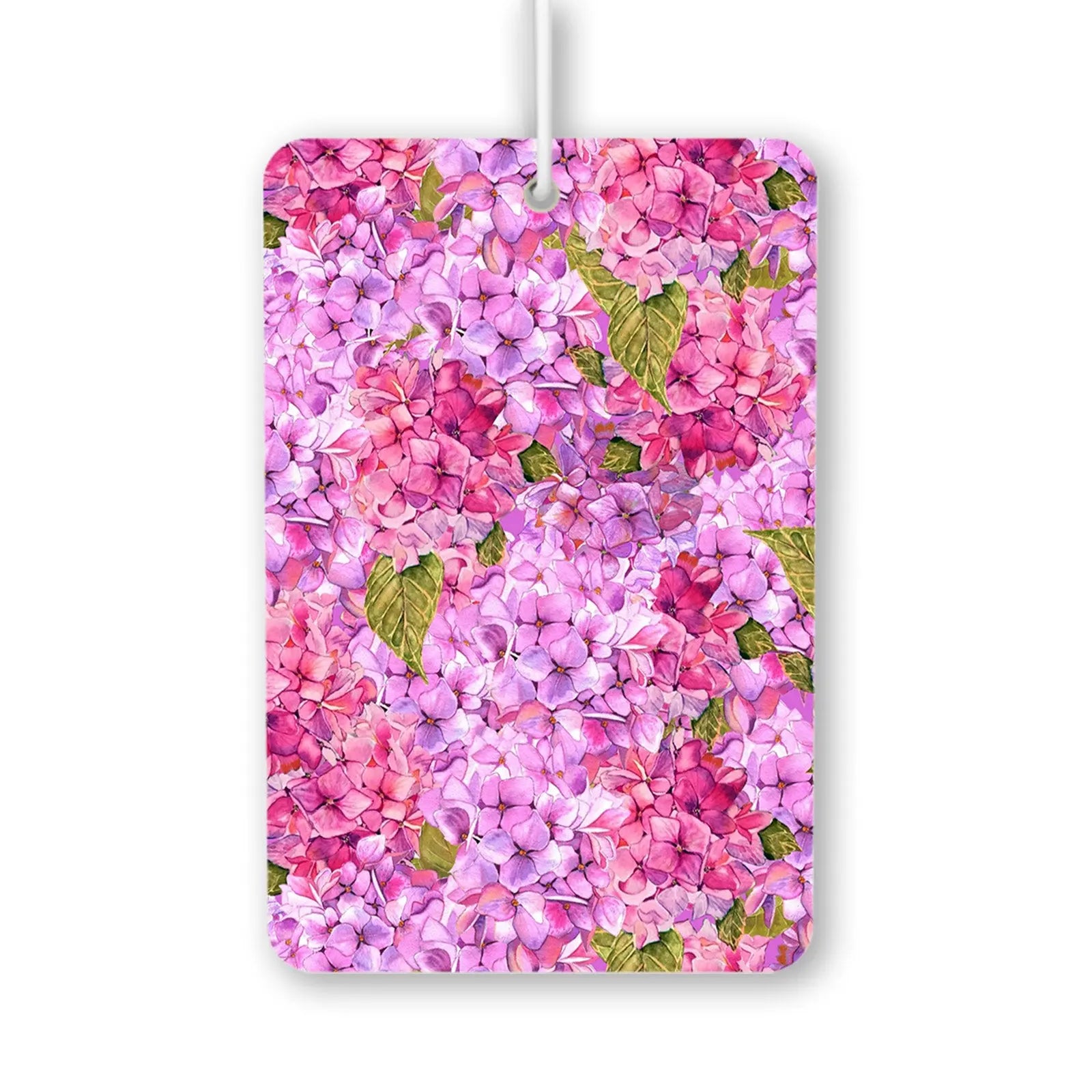 Floral Hydrangea Pattern Air Freshener