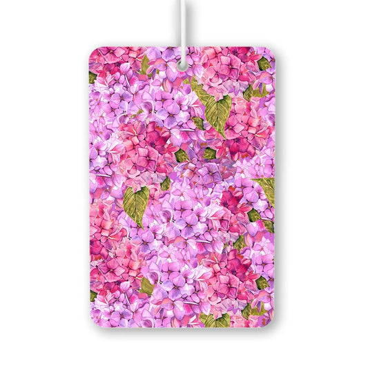 Floral Hydrangea Pattern Air Freshener