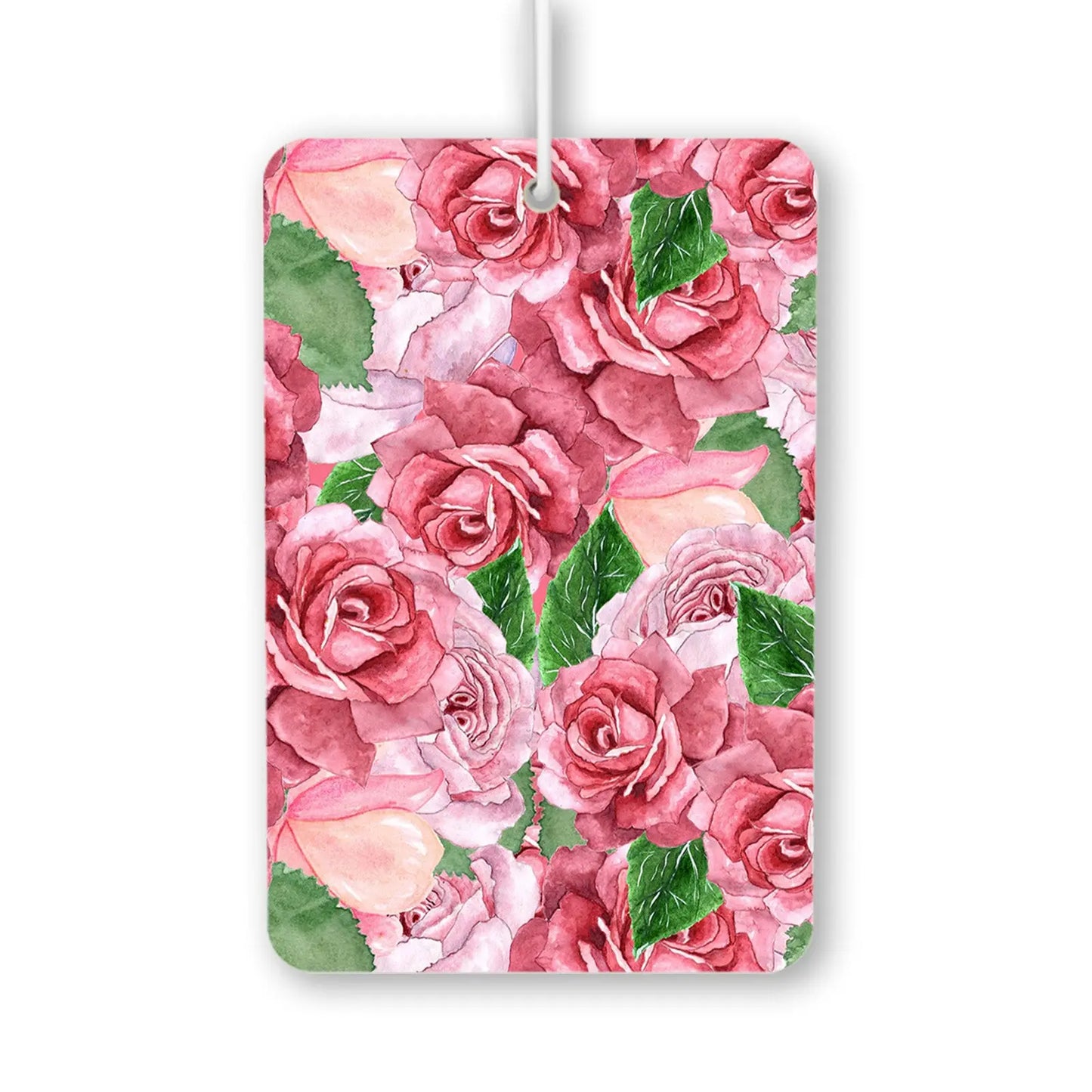 Floral Rose Pattern Air Freshener