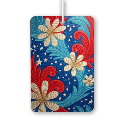Floral Swirl Design Air Freshener