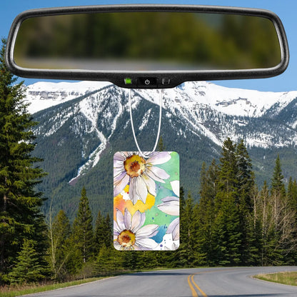 Floral Watercolor Air Freshener
