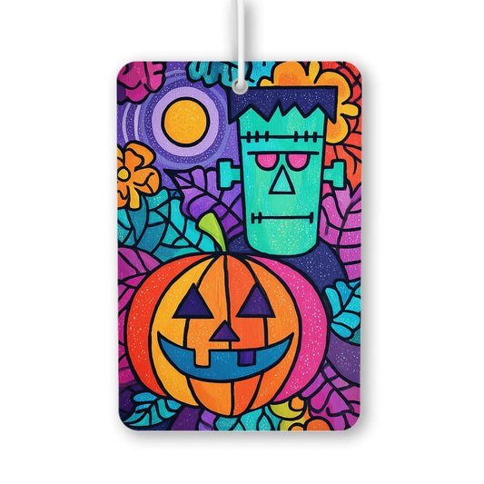 Frankenstein and Pumpkin Air Freshener