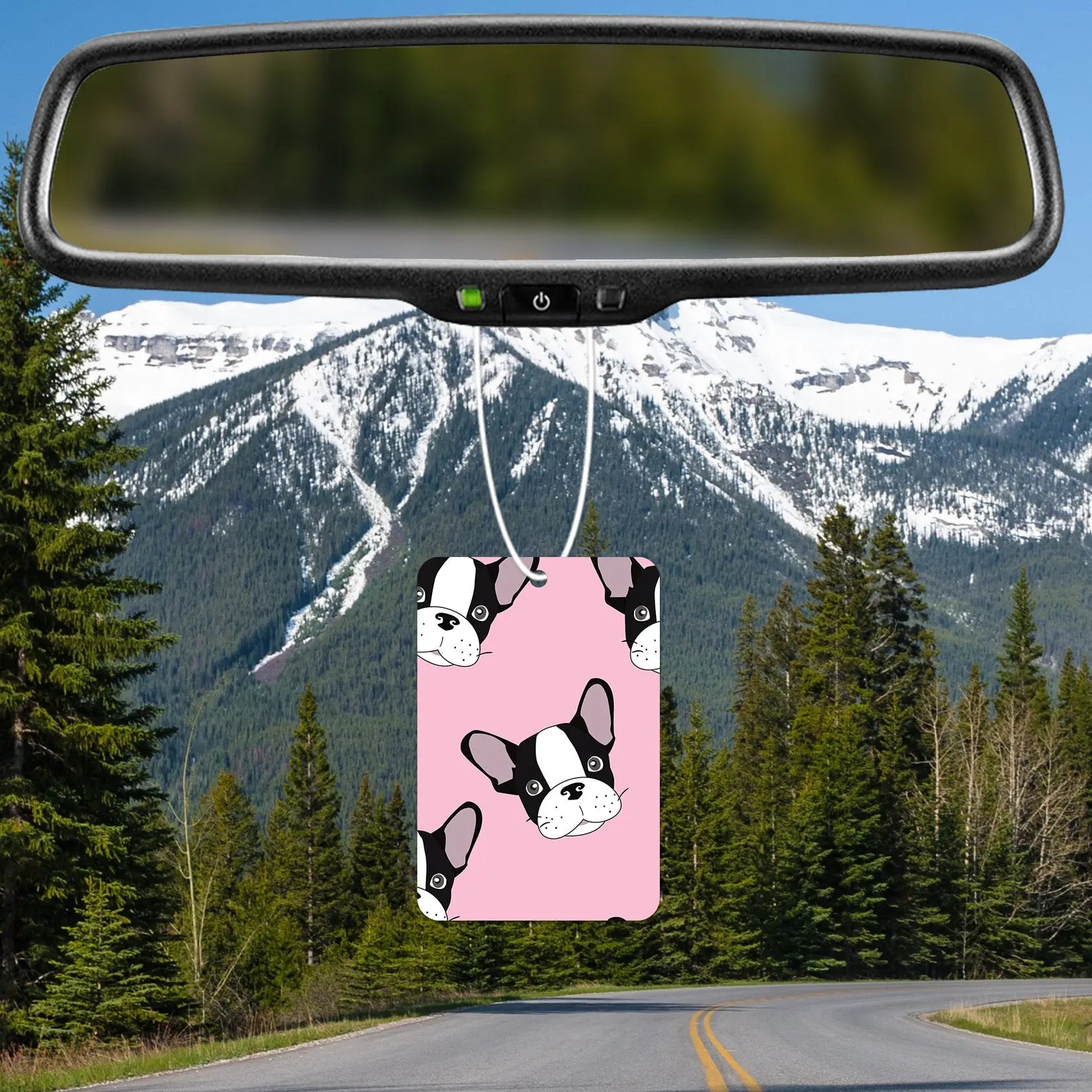 French Bulldog Faces Air Freshener