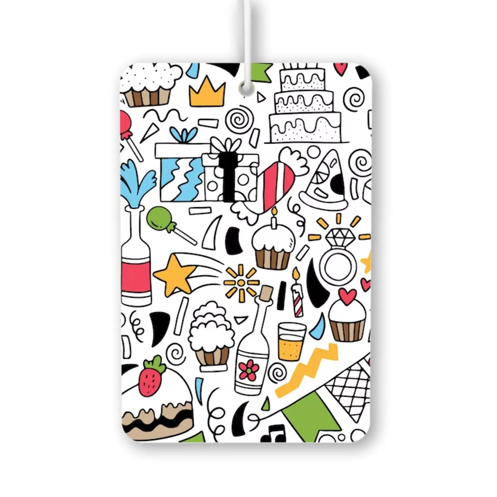 Fun Celebration Theme Air Freshener