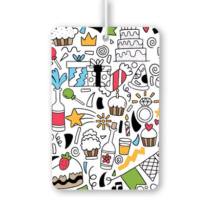 Fun Celebration Theme Air Freshener